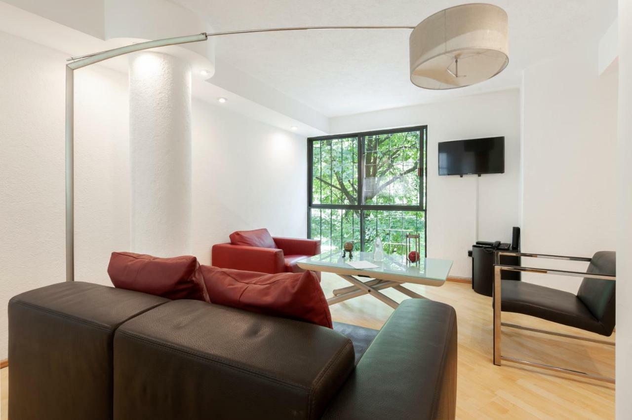 מקסיקו סיטי Lovely Apartment Ahuehuetes מראה חיצוני תמונה