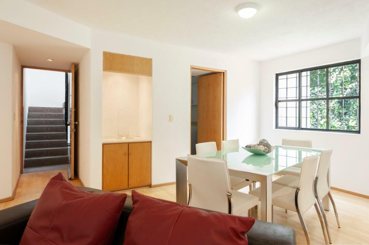 מקסיקו סיטי Lovely Apartment Ahuehuetes מראה חיצוני תמונה